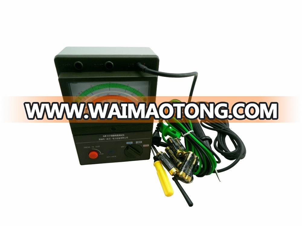 Pointer Insulation Resistance Tester